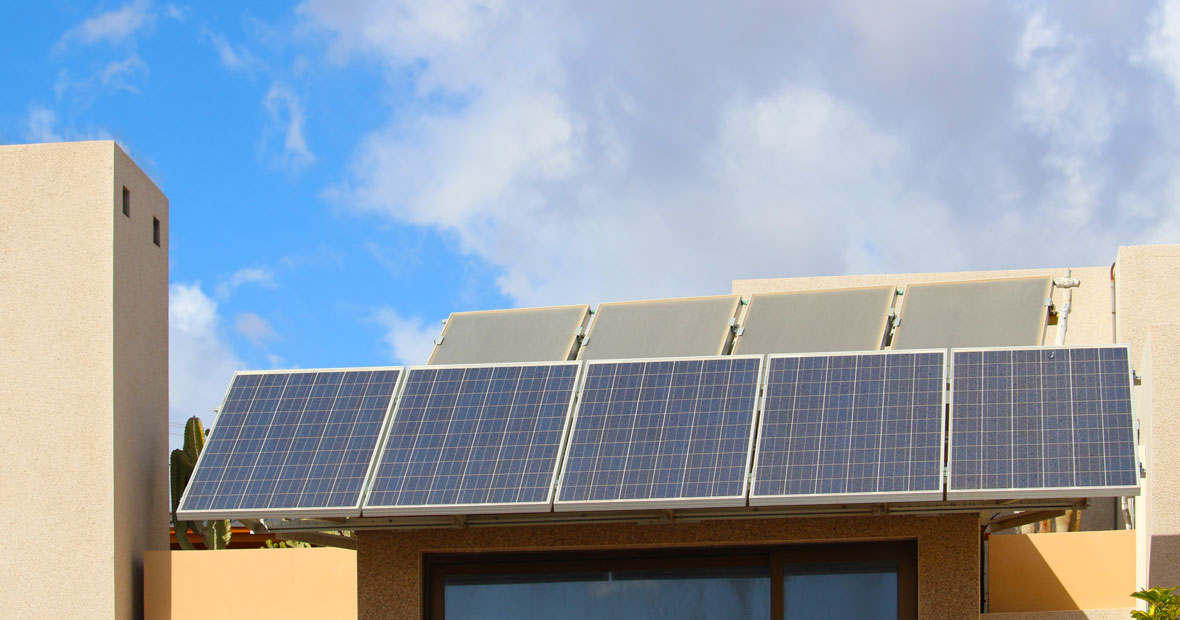 Auvent solaire photovoltaïque