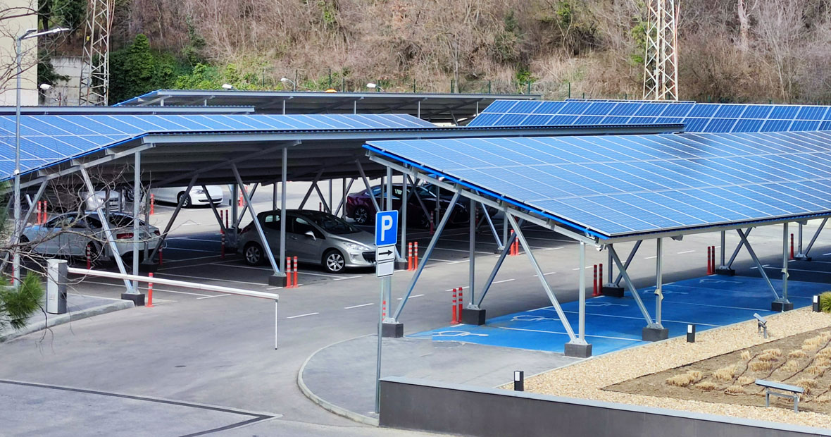 parkings solaires photovoltaïques